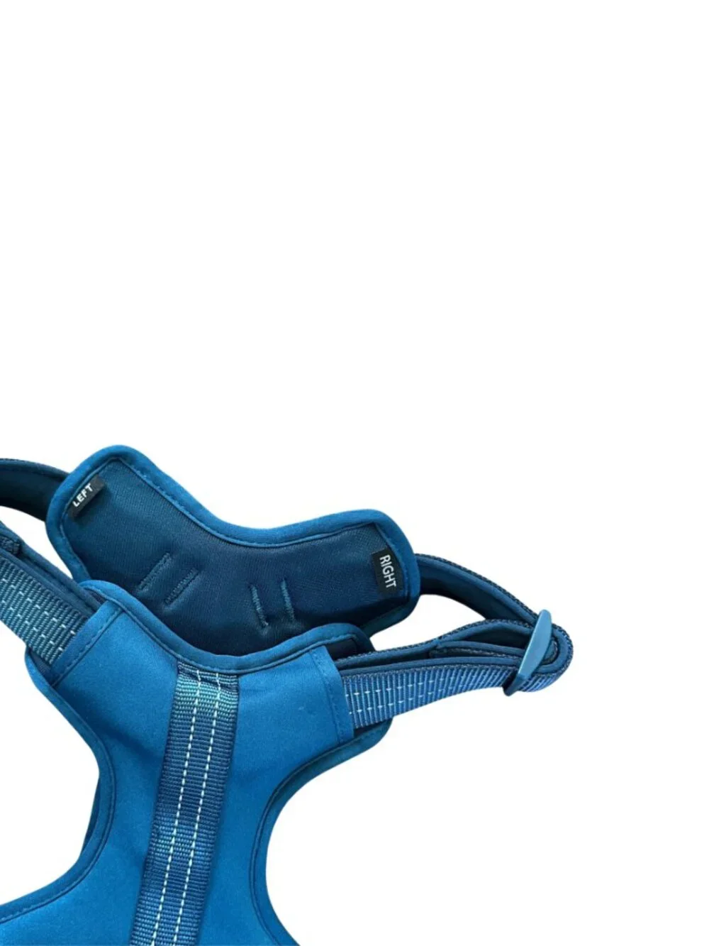 Big Dog Harness Size Large Teal Blue No Pull Padded Reflective Vest